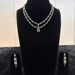 American Diamond Necklace Set